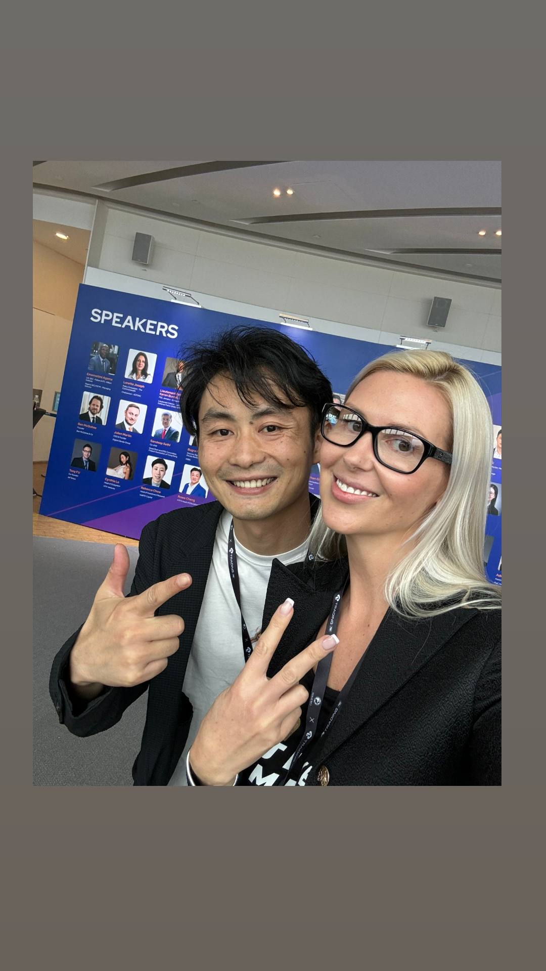 Irina Jad posing as professional